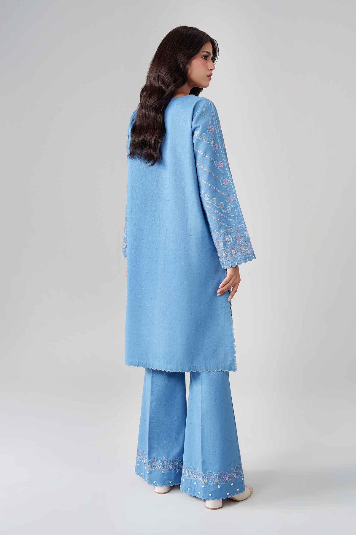 2 Piece - Embroidered Suit - U3P-NISHA26WV1-110