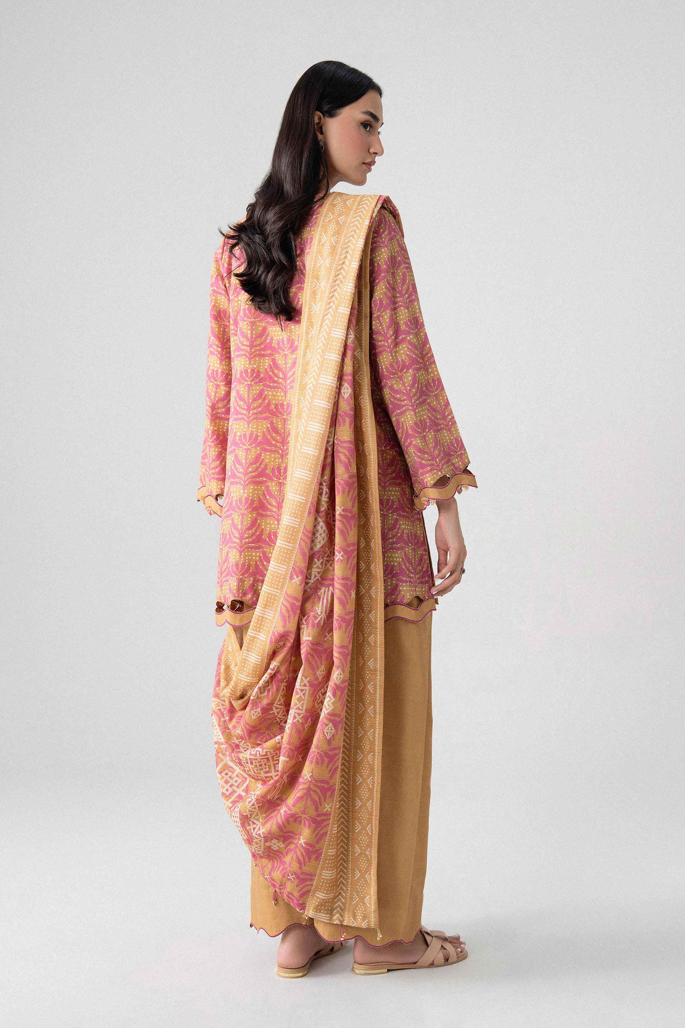 3 Piece - Printed Suit - U3P-NISHA26WV1-18 for Women - Unstitched Collection | Nishat | Shop Online