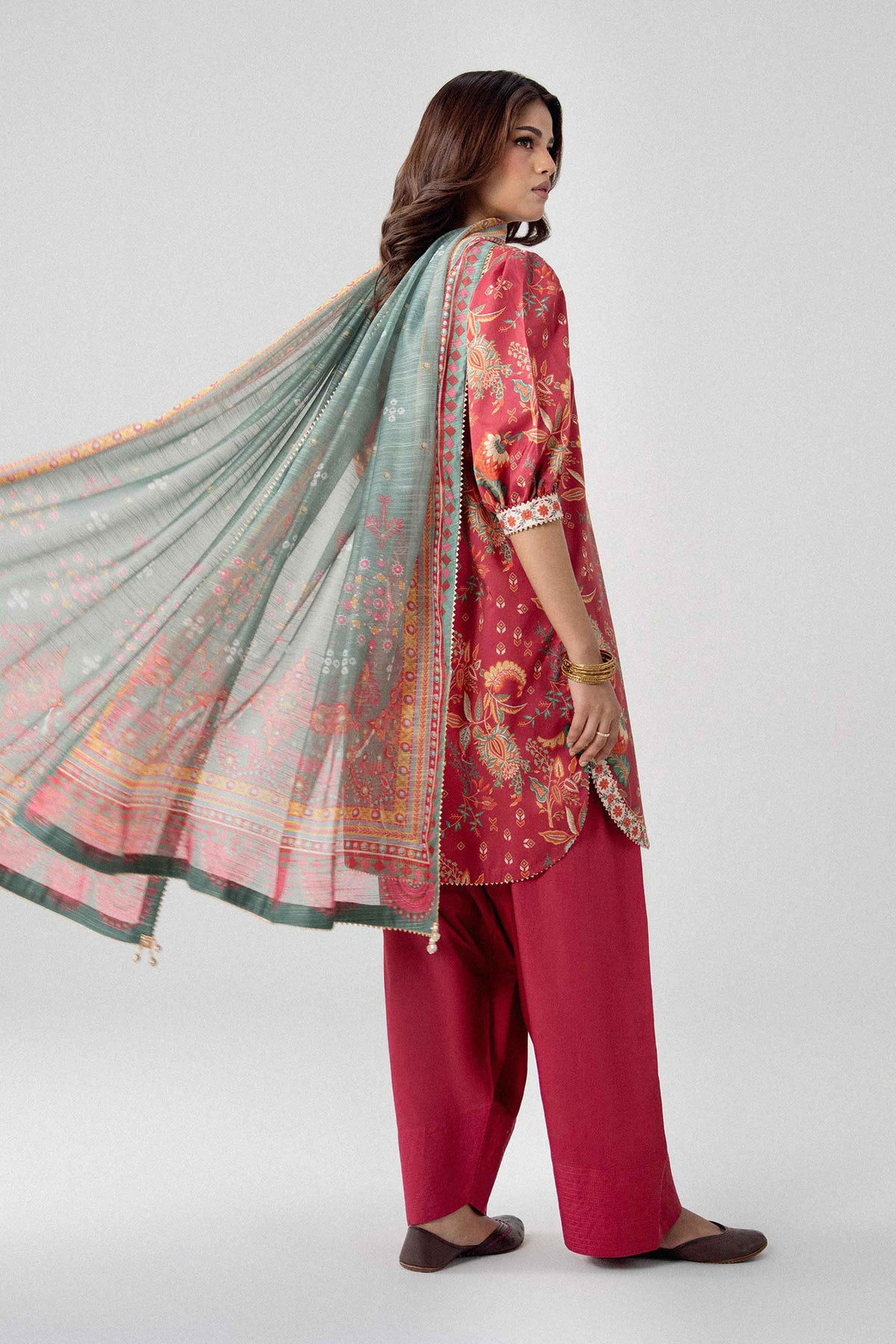 3 Piece - Digital Printed Suit - U3P-NISHA26WV1-38 for Women - Unstitched Collection | Nishat | Shop Online