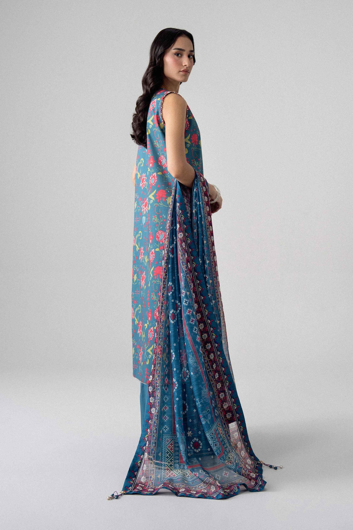 3 Piece - Digital Printed Suit - U3P-NISHA26WV1-40 for Women - Unstitched Collection | Nishat | Shop Online