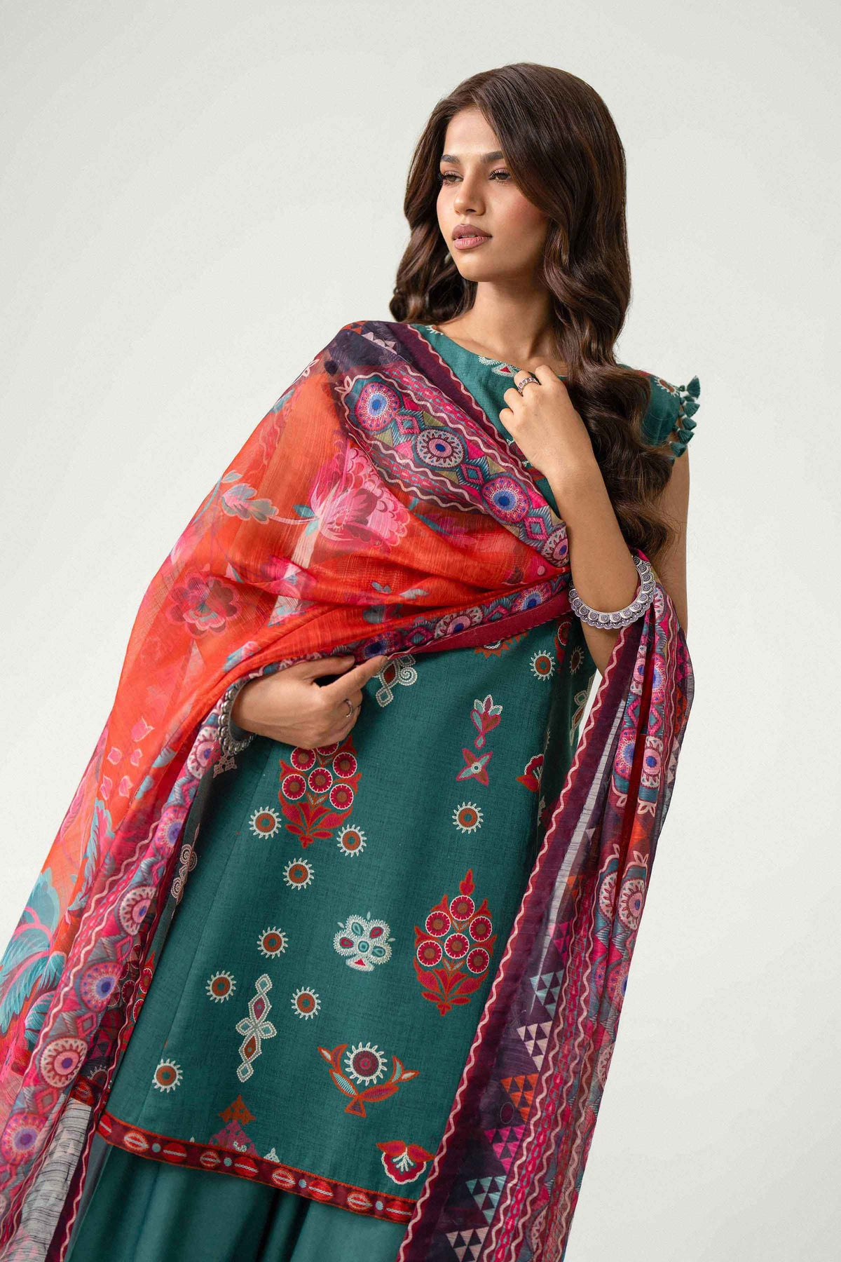 3 Piece - Digital Printed Suit - U3P-NISHA26WV1-43 for Women - Unstitched Collection | Nishat | Shop Online
