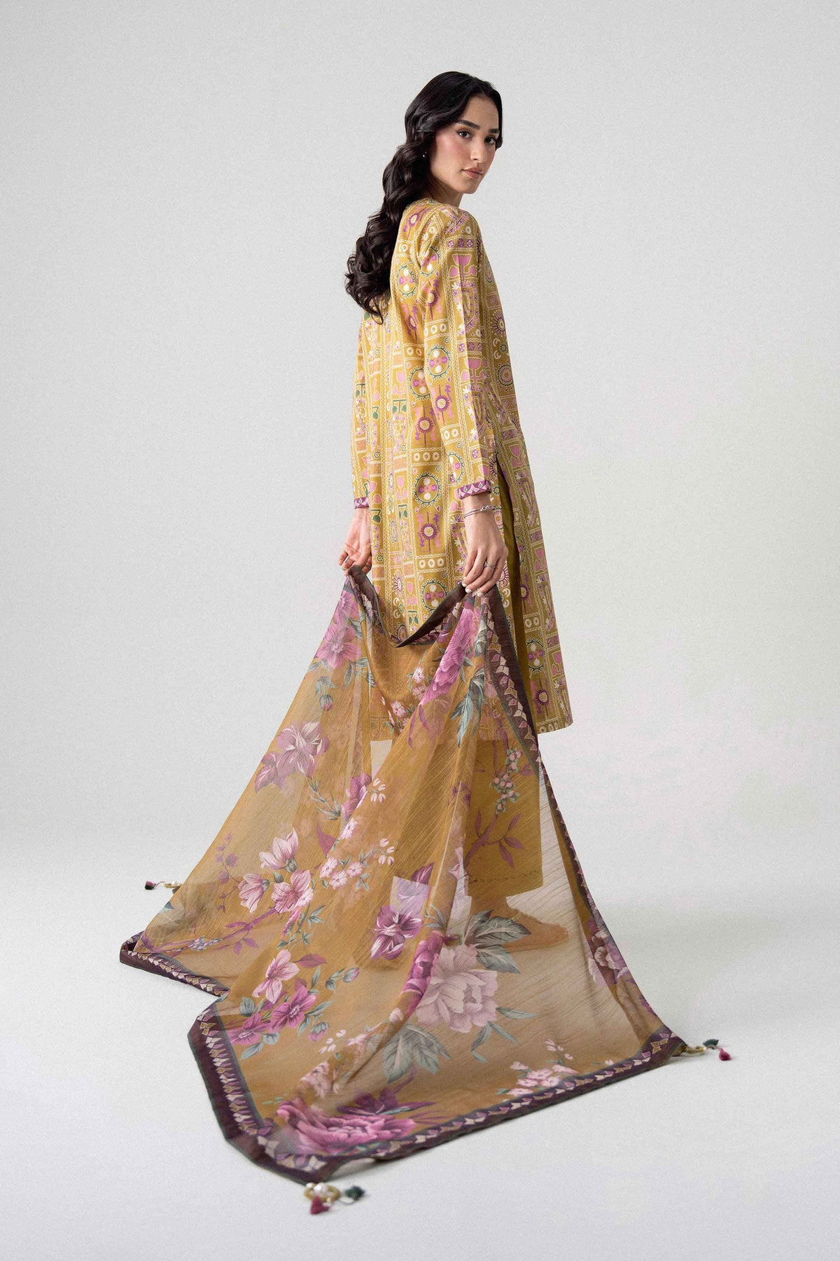 3 Piece - Digital Printed Suit - U3P-NISHA26WV1-45 for Women - Unstitched Collection | Nishat | Shop Online