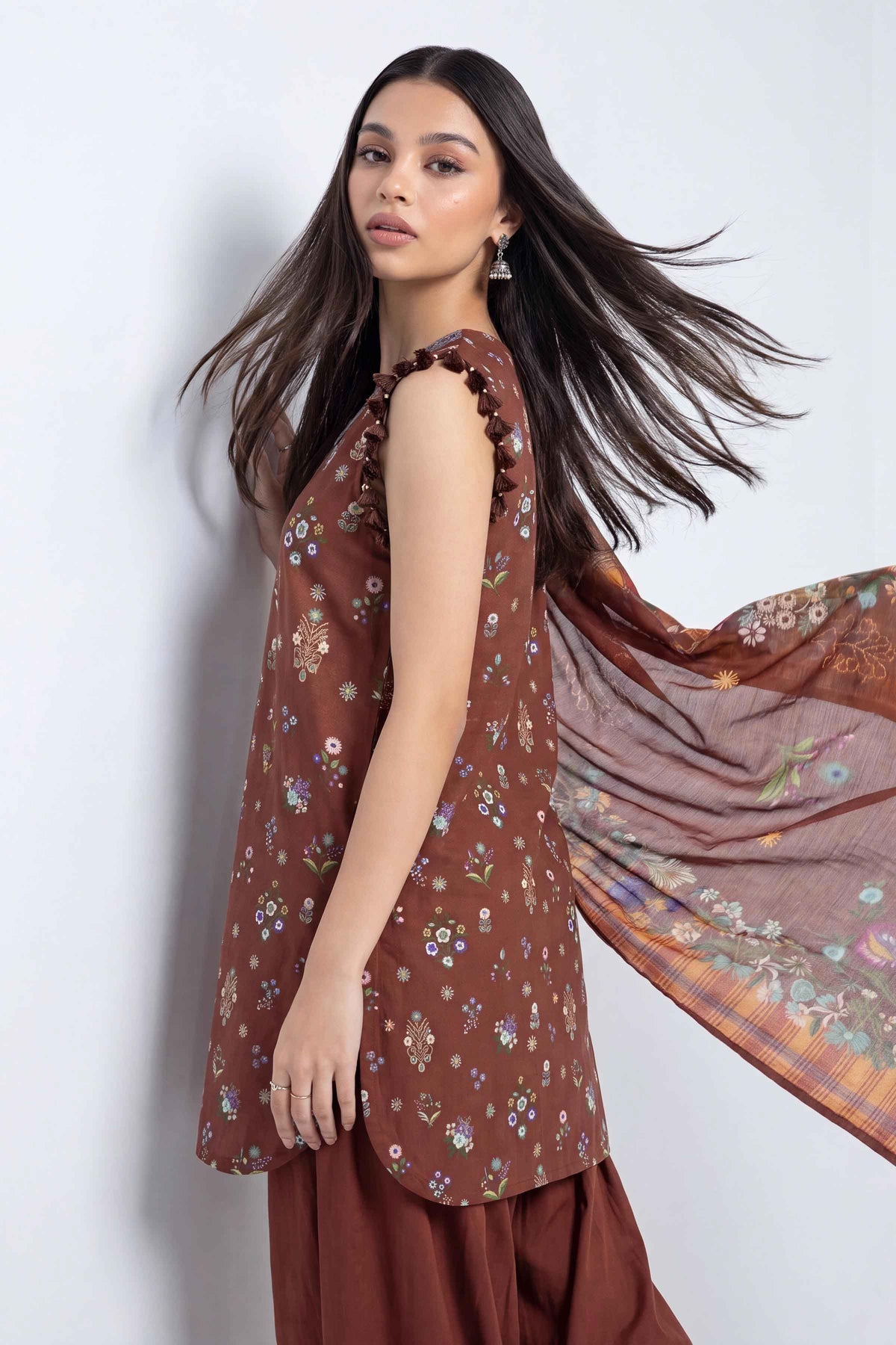 3 Piece - Digital Printed Suit - U3P-NISHA26WV1-48 for Women - Unstitched Collection | Nishat | Shop Online