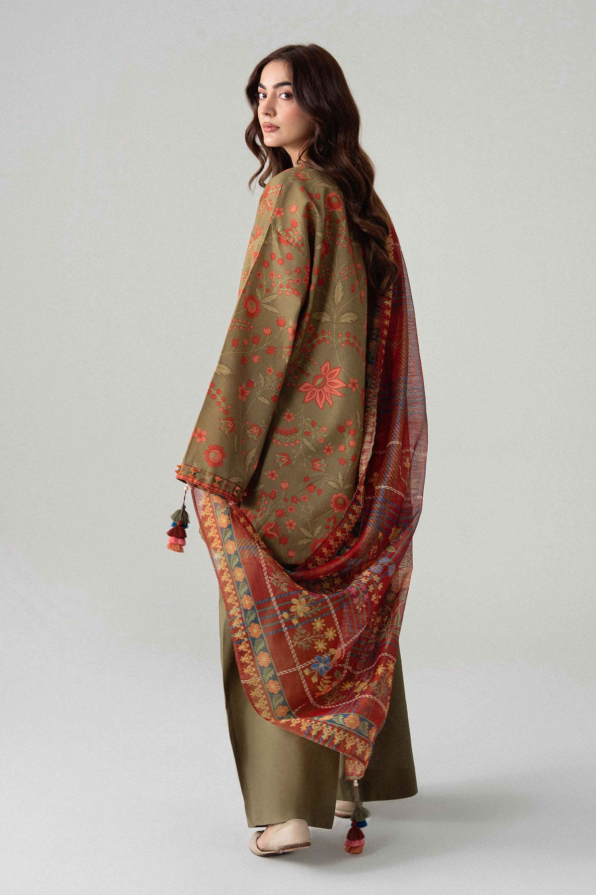 3 Piece - Digital Printed Suit - U3P-NISHA26WV1-49 for Women - Unstitched Collection | Nishat | Shop Online