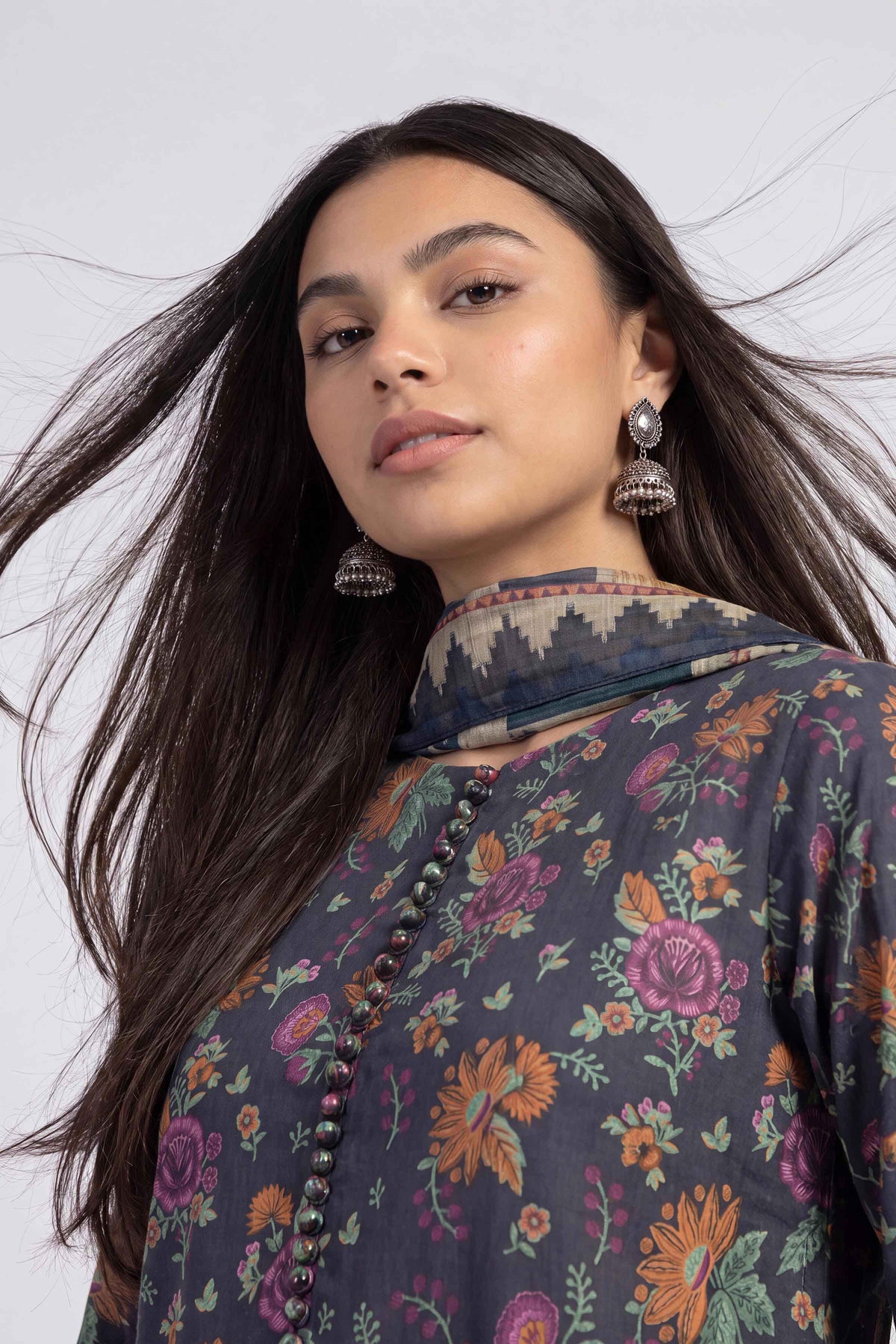 3 Piece - Digital Printed Suit - U3P-NISHA26WV1-55 for Women - Unstitched Collection | Nishat | Shop Online
