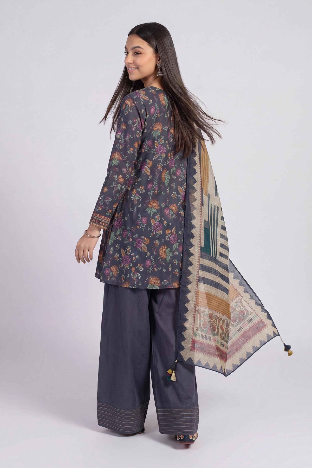 3 Piece - Digital Printed Suit - U3P-NISHA26WV1-55 for Women - Unstitched Collection | Nishat | Shop Online