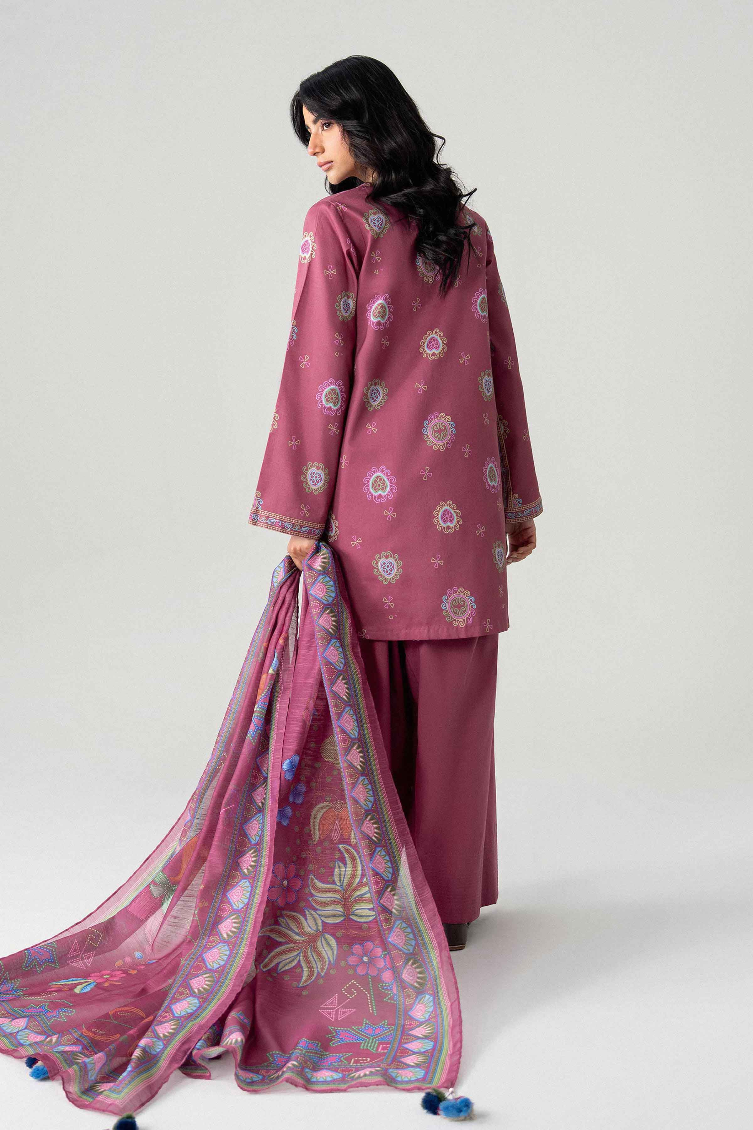 3 Piece - Digital Printed Suit - U3P-NISHA26WV1-57 for Women - Unstitched Collection | Nishat | Shop Online