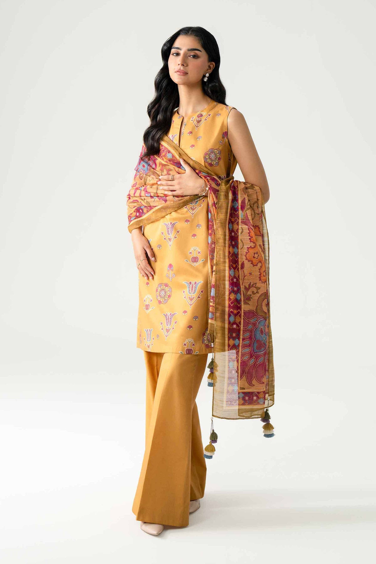 3 Piece - Digital Printed Suit - U3P-NISHA26WV1-58 for Women - Unstitched Collection | Nishat | Shop Online