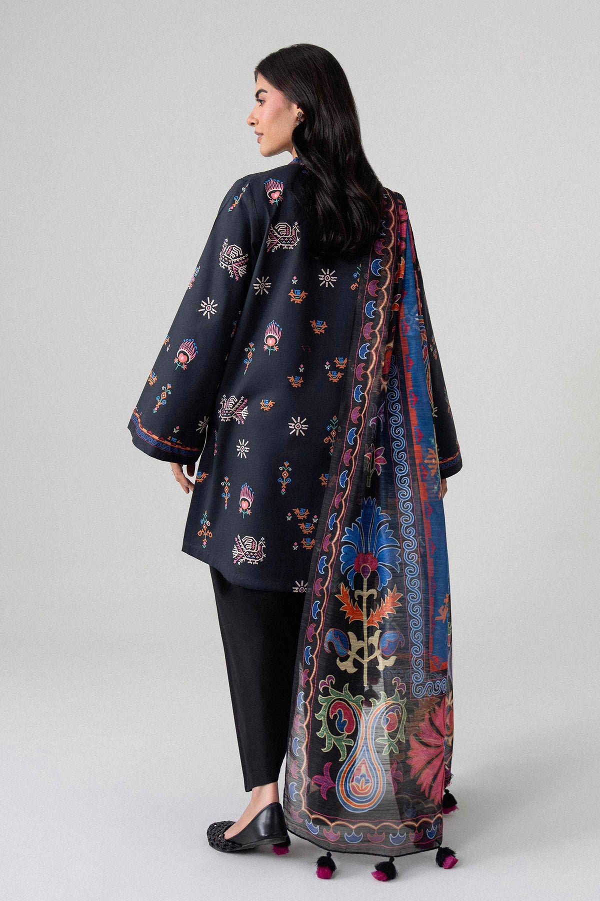 3 Piece - Digital Printed Suit - U3P-NISHA26WV1-59 for Women - Unstitched Collection | Nishat | Shop Online