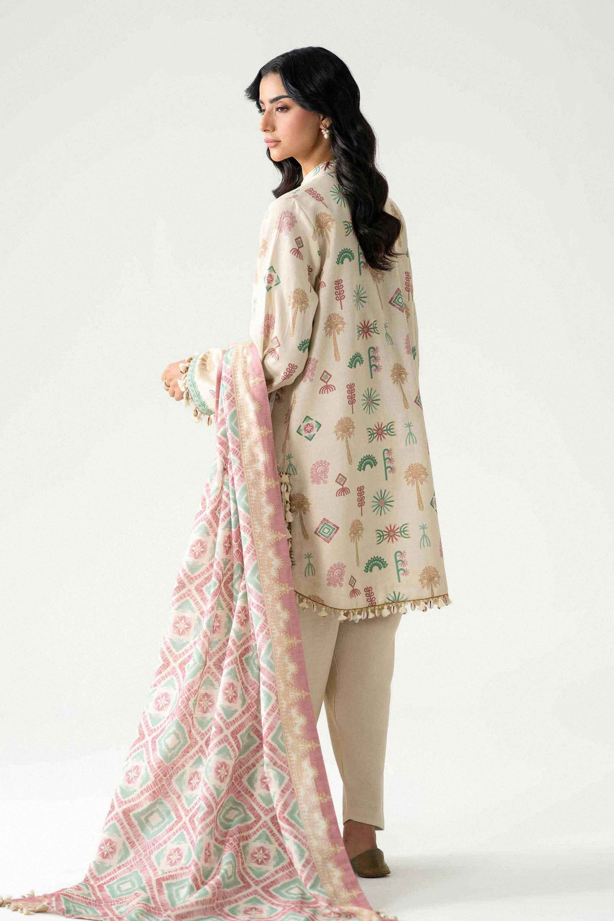 3 Piece - Printed Suit - U3P-NISHA26WV1-65 for Women - Unstitched Collection | Nishat | Shop Online