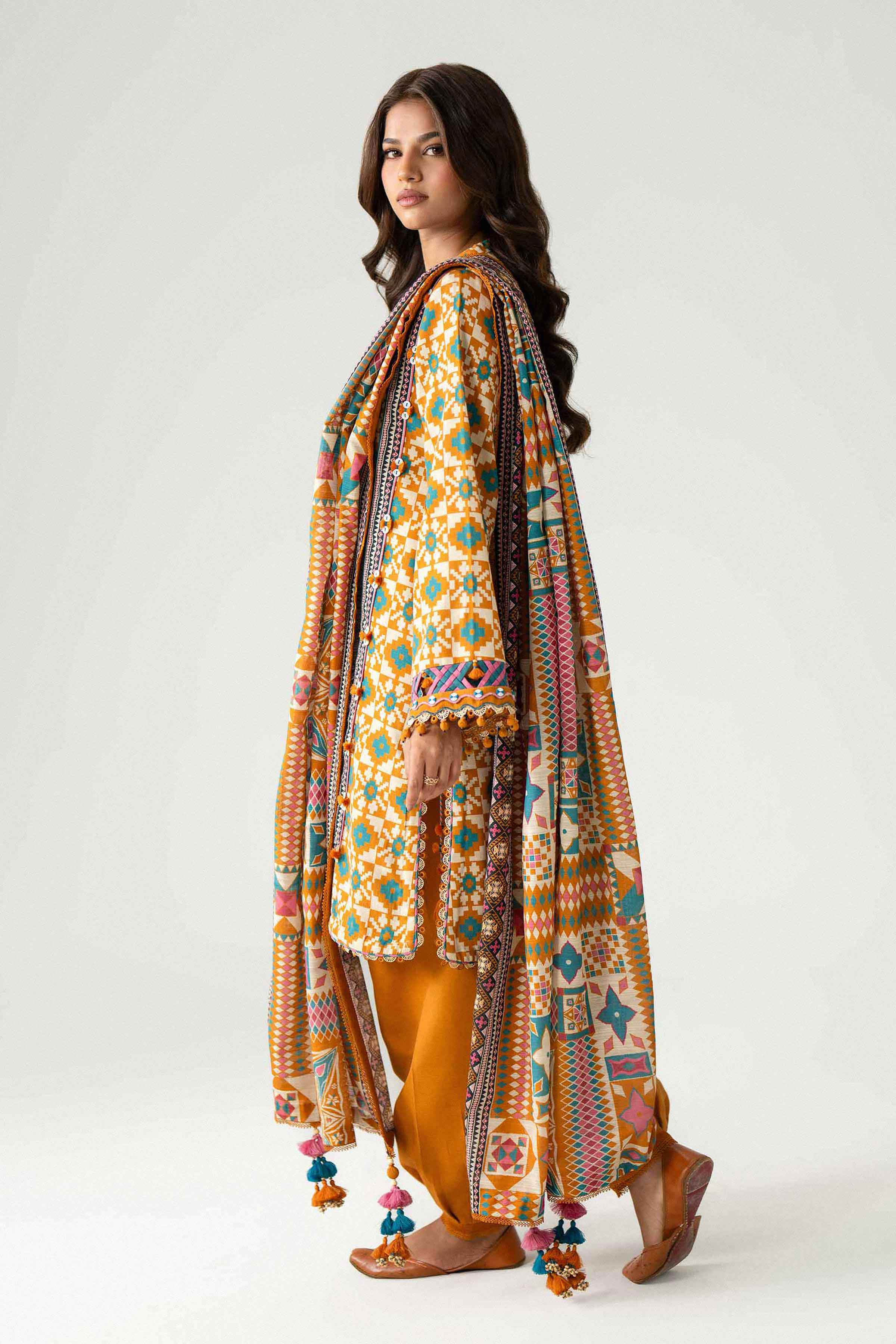 3 Piece - Printed Suit - U3P-NISHA26WV1-69 for Women - Unstitched Collection | Nishat | Shop Online