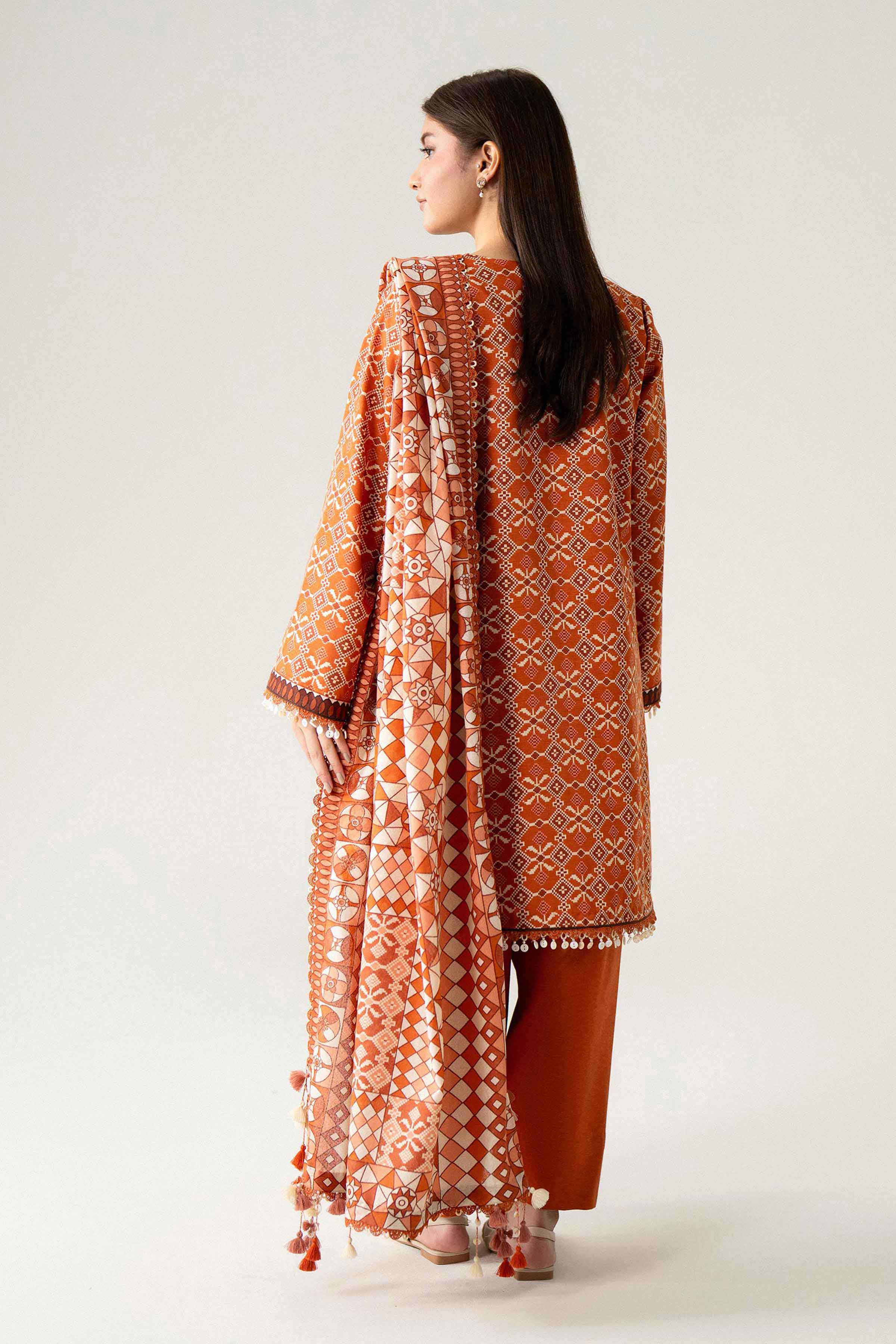 3 Piece - Printed Suit - U3P-NISHA26WV1-70 for Women - Unstitched Collection | Nishat | Shop Online