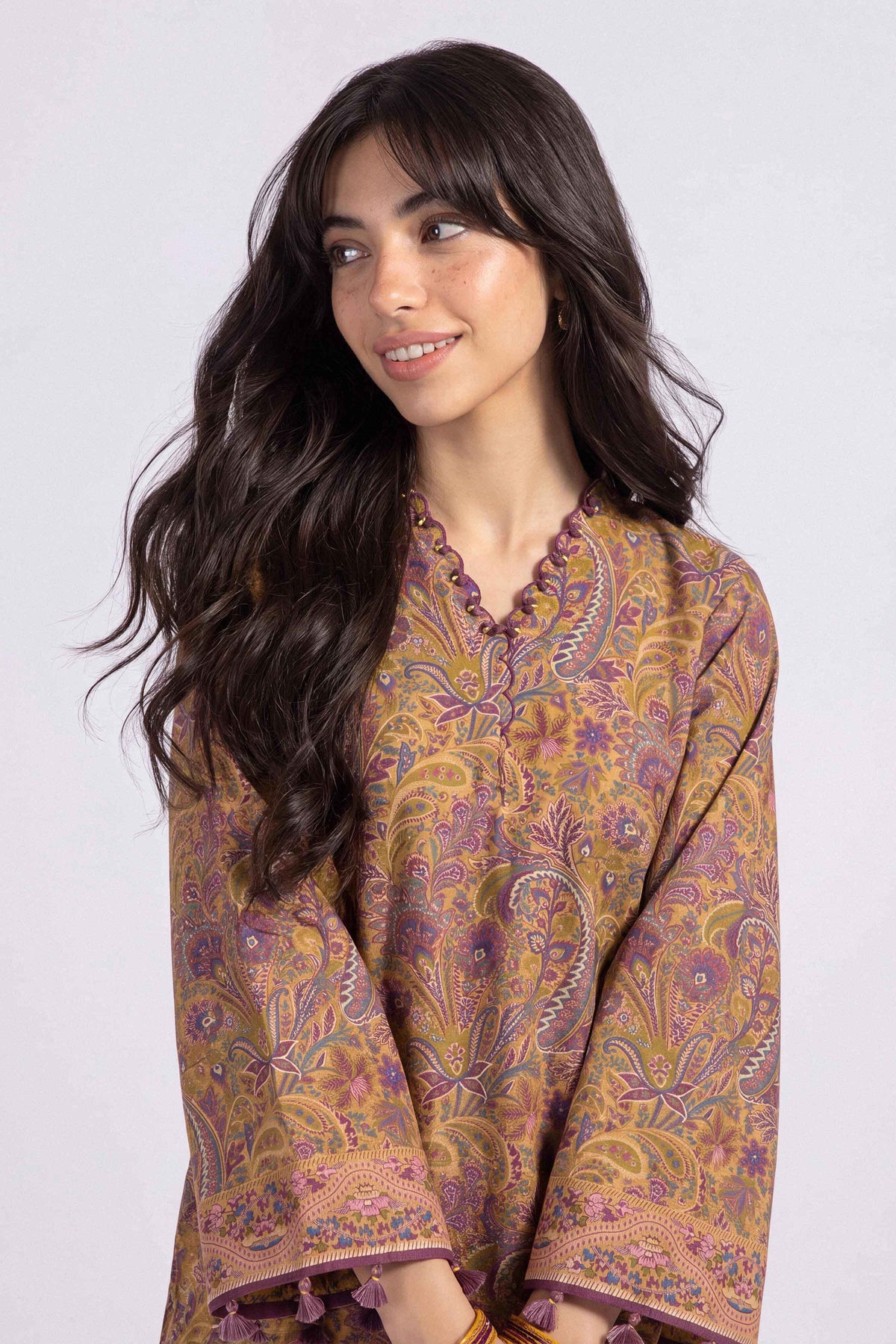 3 Piece - Printed Suit - U3P-NISHA26WV1-82