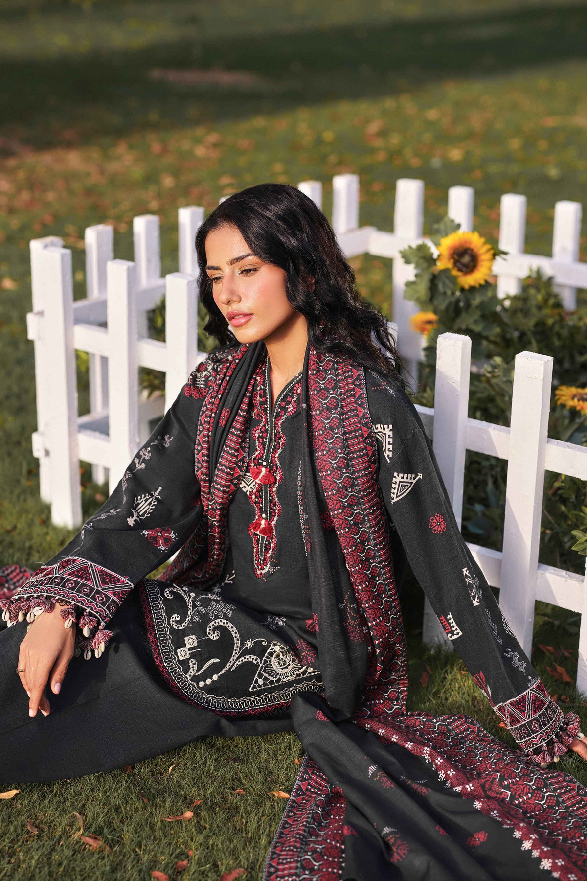 3 Piece - Printed Embroidered Suit - U3PE-NISHA26WV1-20 for Women - Unstitched Collection | Nishat | Shop Online