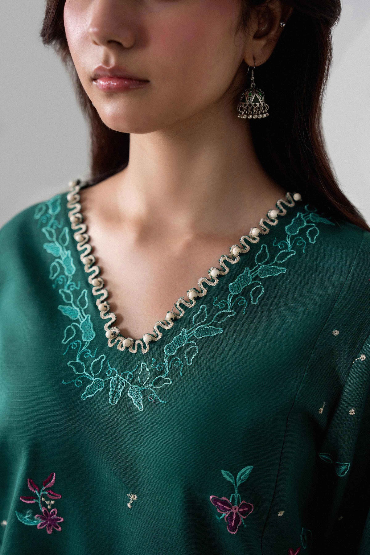 3 Piece - Printed Embroidered Suit - U3PE-NISHA26WV1-211