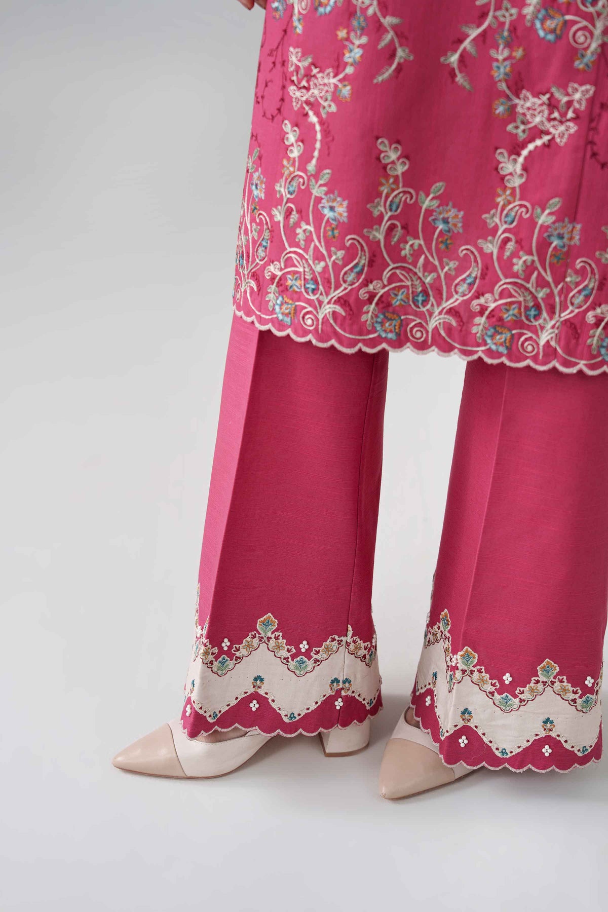 3 Piece - Printed Embroidered Suit - U3PE-NISHA26WV1-215