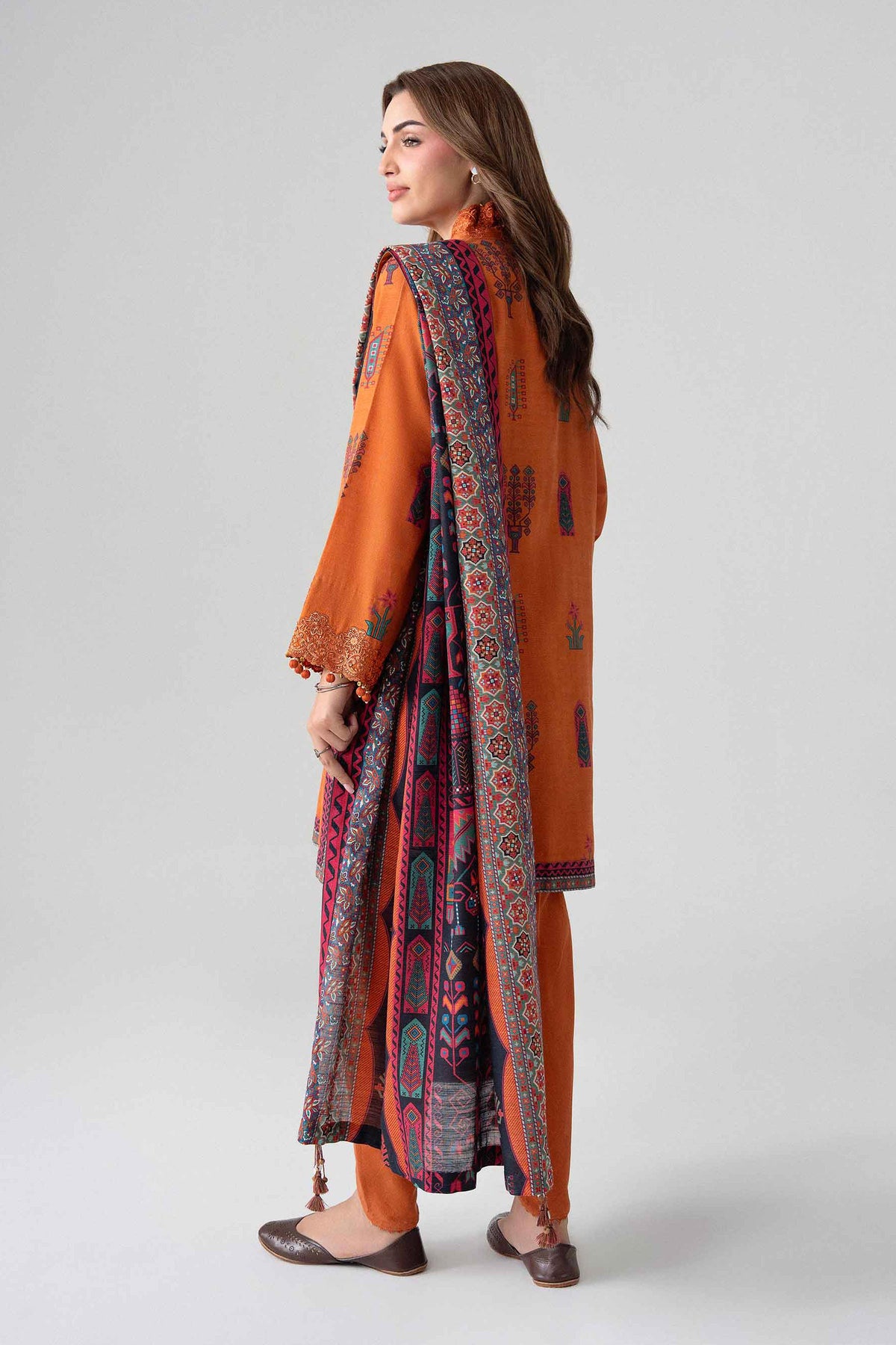 3 Piece - Printed Embroidered Suit - U3PE-NISHA26WV1-32 for Women - Unstitched Collection | Nishat | Shop Online