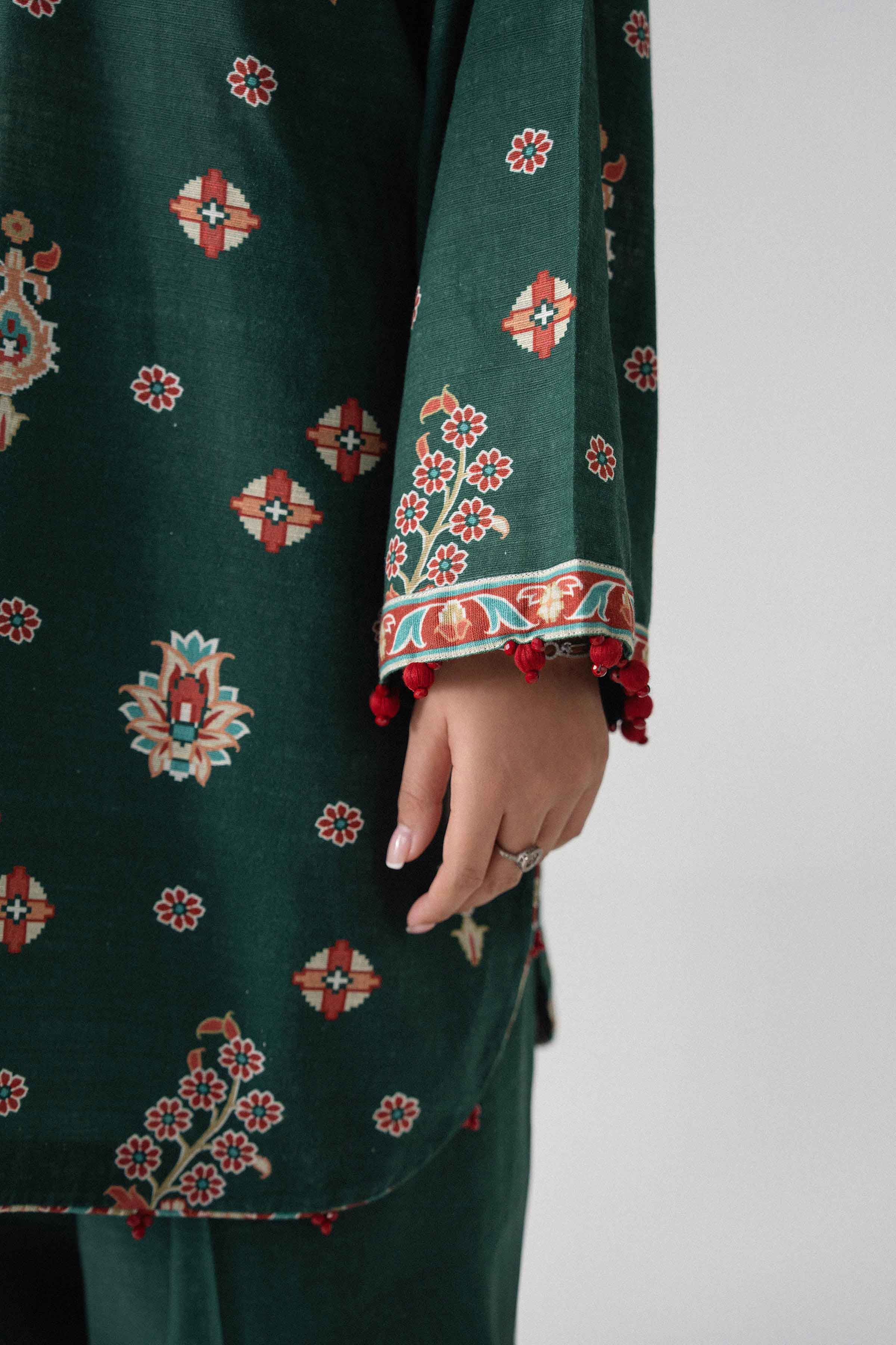3 Piece - Printed Embroidered Suit - U3PE-NISHA26WV1-34 for Women - Unstitched Collection | Nishat | Shop Online
