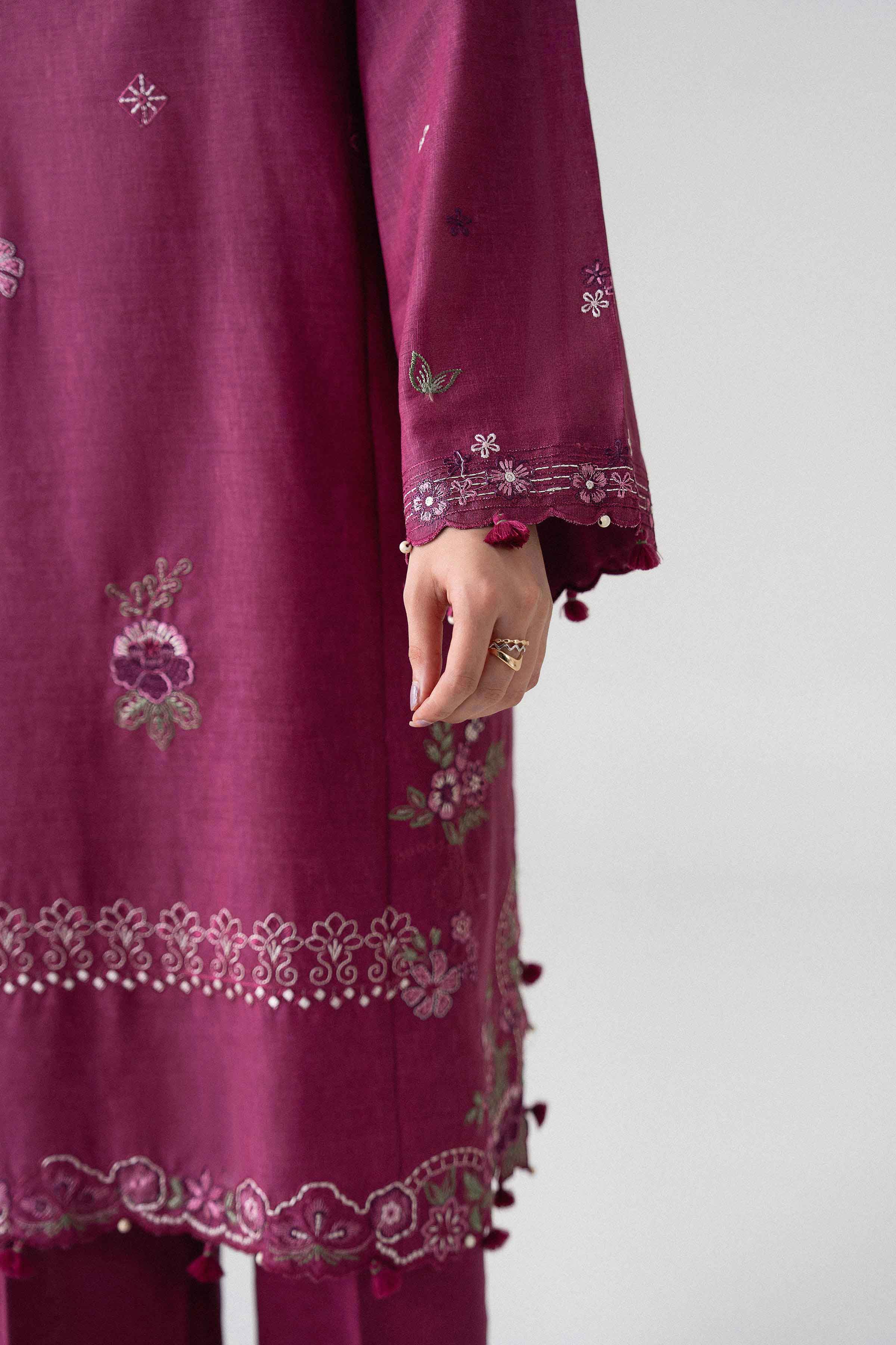 3 Piece - Embroidered Suit - U3PE-NISHA26WV1-52 for Women - Unstitched Collection | Nishat | Shop Online