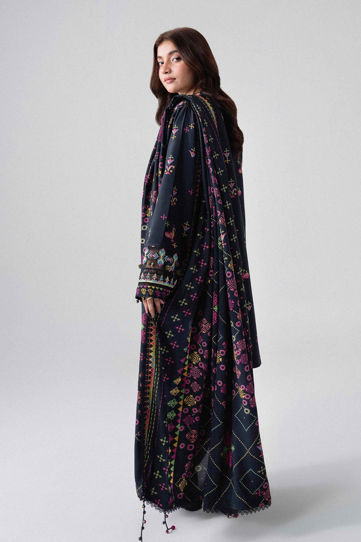 3 Piece - Printed Embroidered Suit - U3PE-NISHA26WV1-6 for Women - Unstitched Collection | Nishat | Shop Online