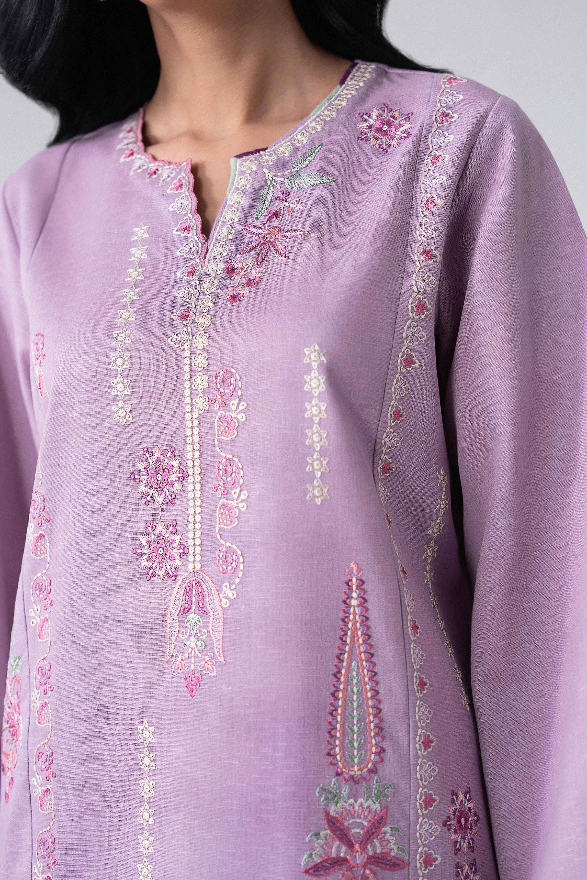 3 Piece - Embroidered Suit - U3PE-NISHA26WV1-64 for Women - Unstitched Collection | Nishat | Shop Online