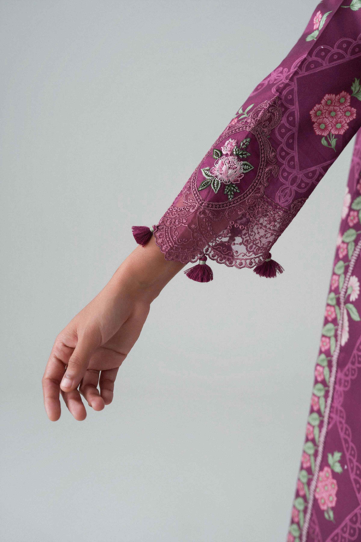 3 Piece - Digital Printed Embroidered Suit - U3PE-NISHA26WV1-75 for Women - Unstitched Collection | Nishat | Shop Online