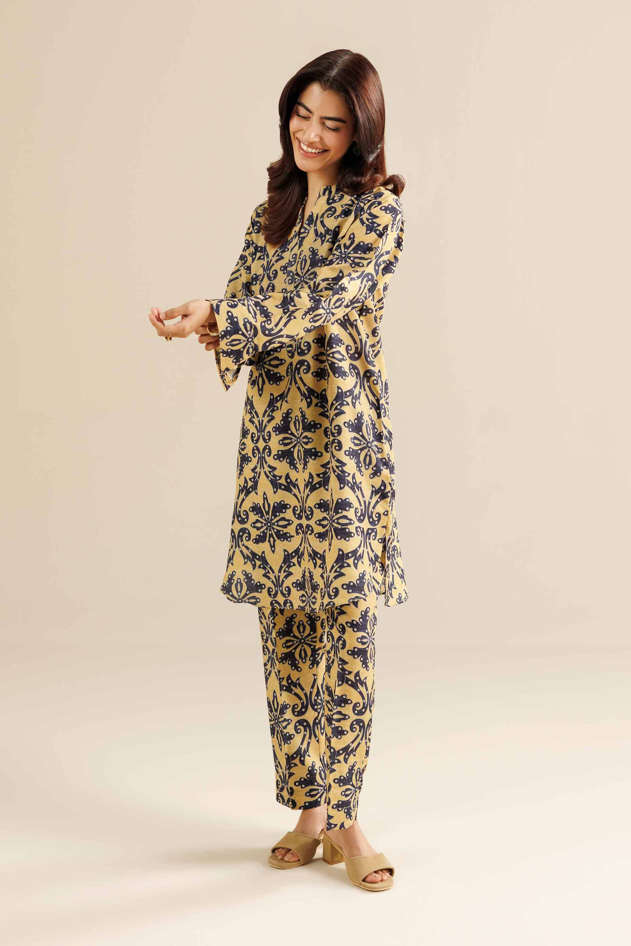2 Piece - Printed Suit - PW25-365 for Women - Pret Collection | Nishat | Shop Online