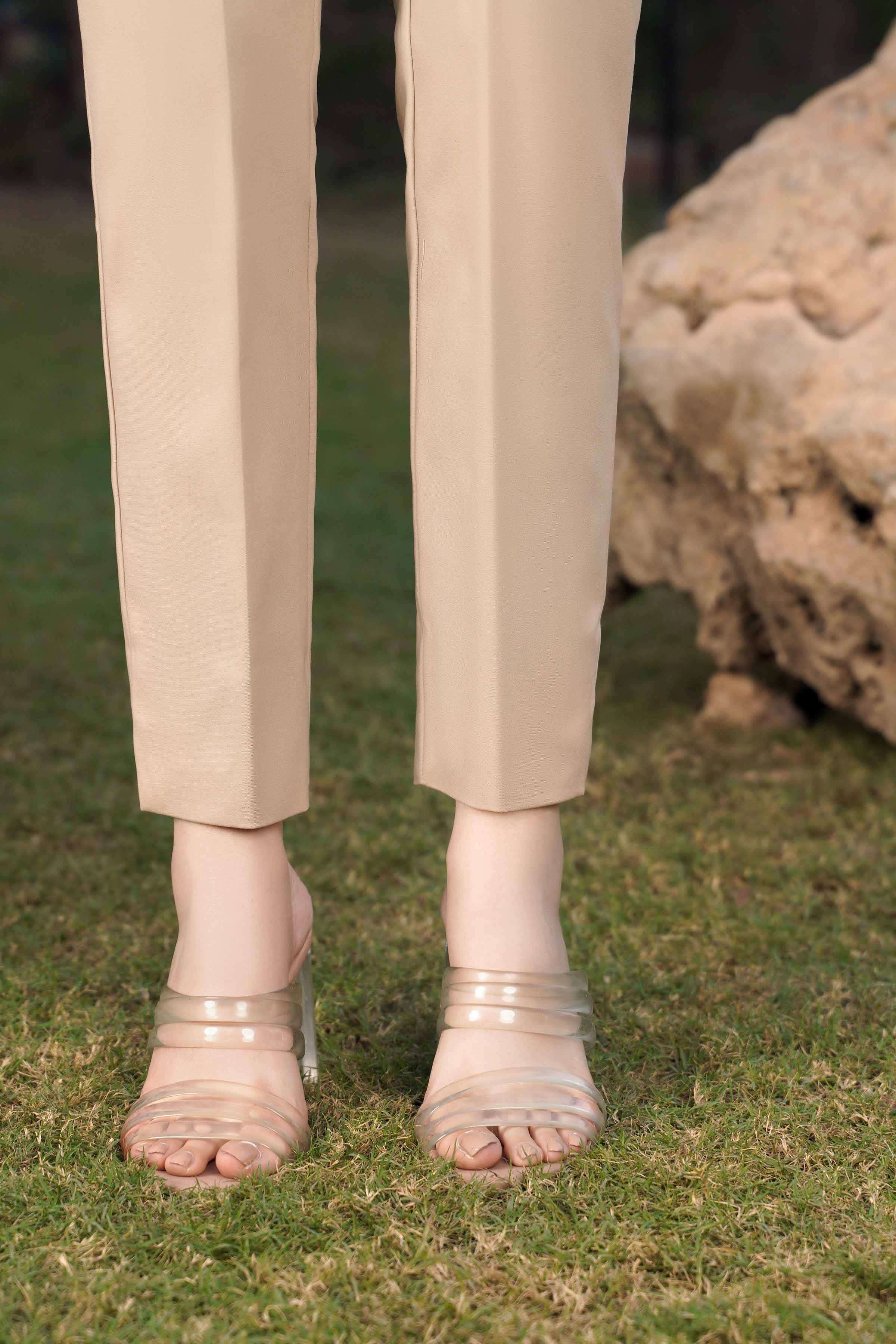 Dyed Pants-Beige