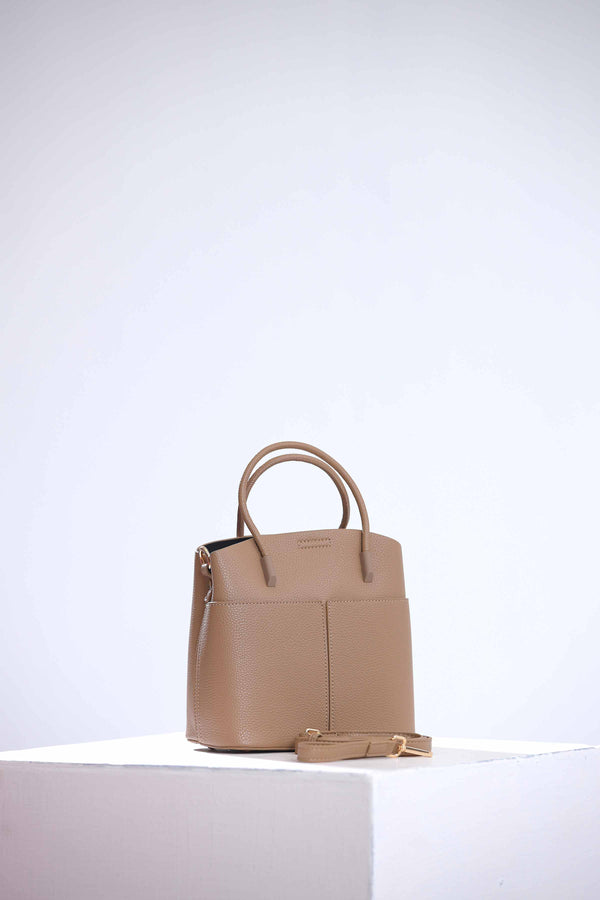 Khaki Shoulder Bag-434022130