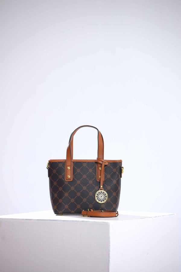 Brown Shoulder Bag-434322113