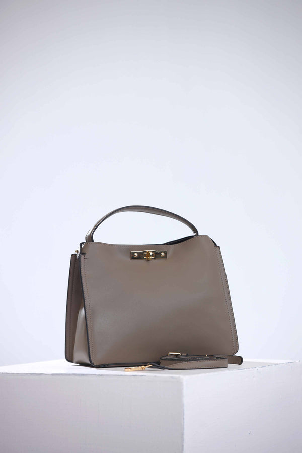 Grey Shoulder Bag-434492111