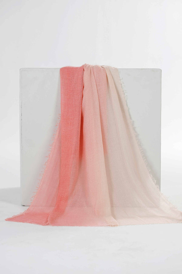 Pink Women Scarf-435092105