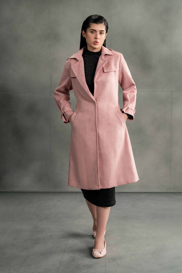 Pink Long Coat-435400105