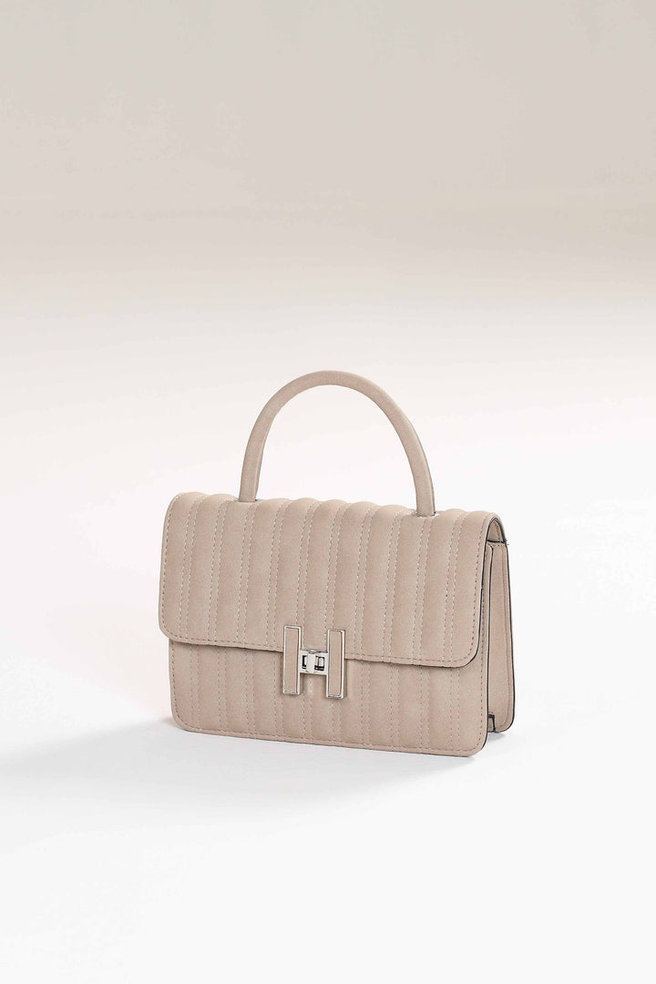 Beige Shoulder Bag