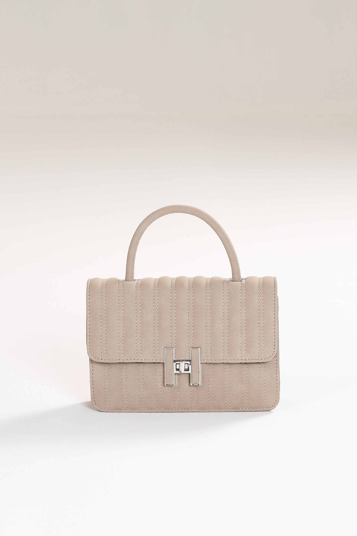 Beige Shoulder Bag