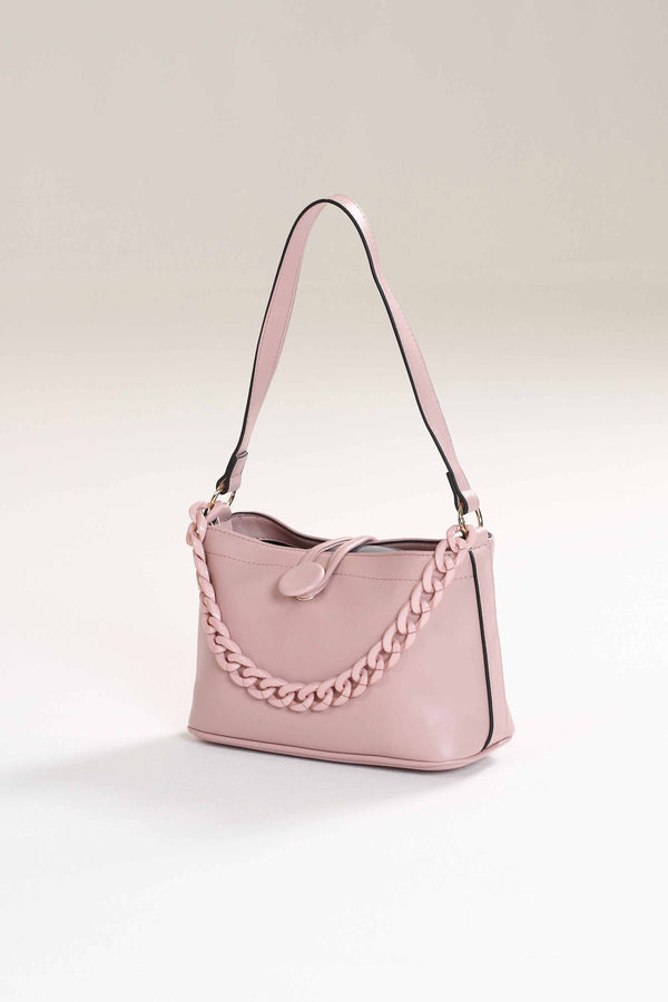 Pink Shoulder Bag-436192105