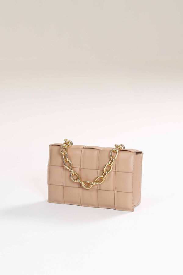 Beige Shoulder Bag