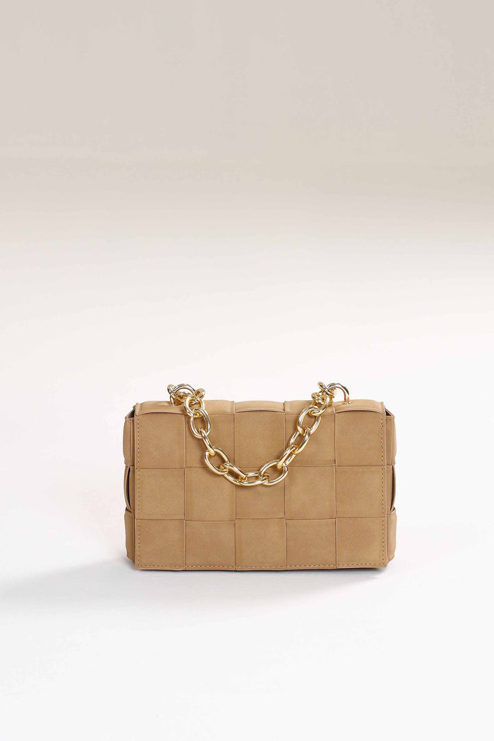 Beige Shoulder Bag