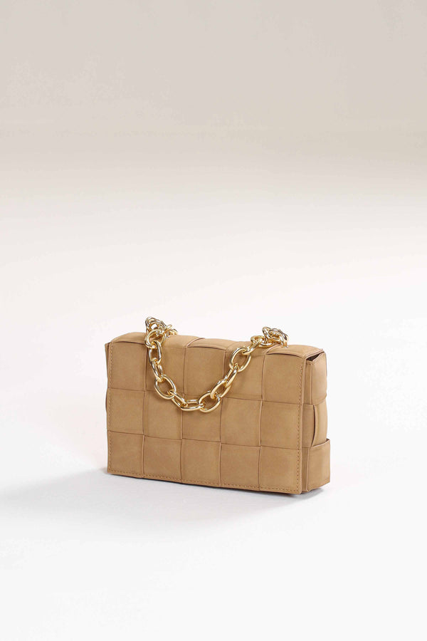 Beige Shoulder Bag