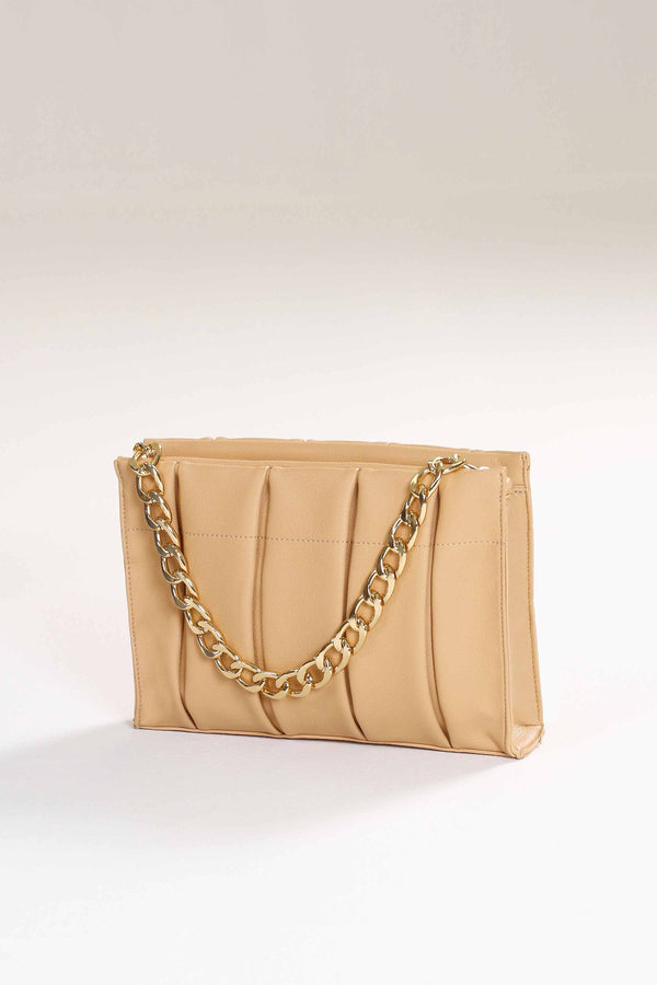 Beige Shoulder Bag