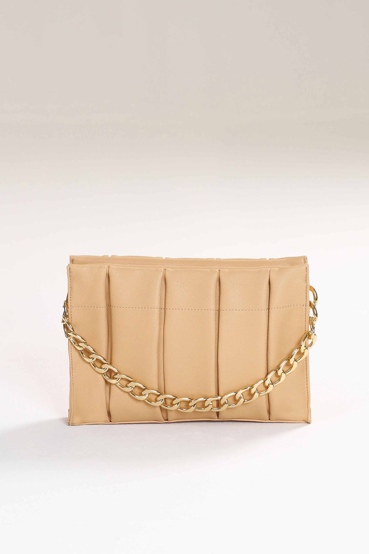 Beige Shoulder Bag