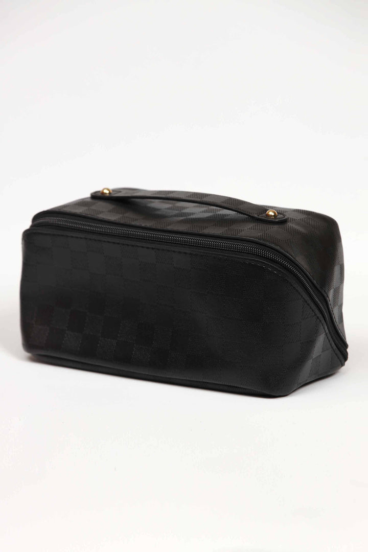 Women Black Vanity Bag