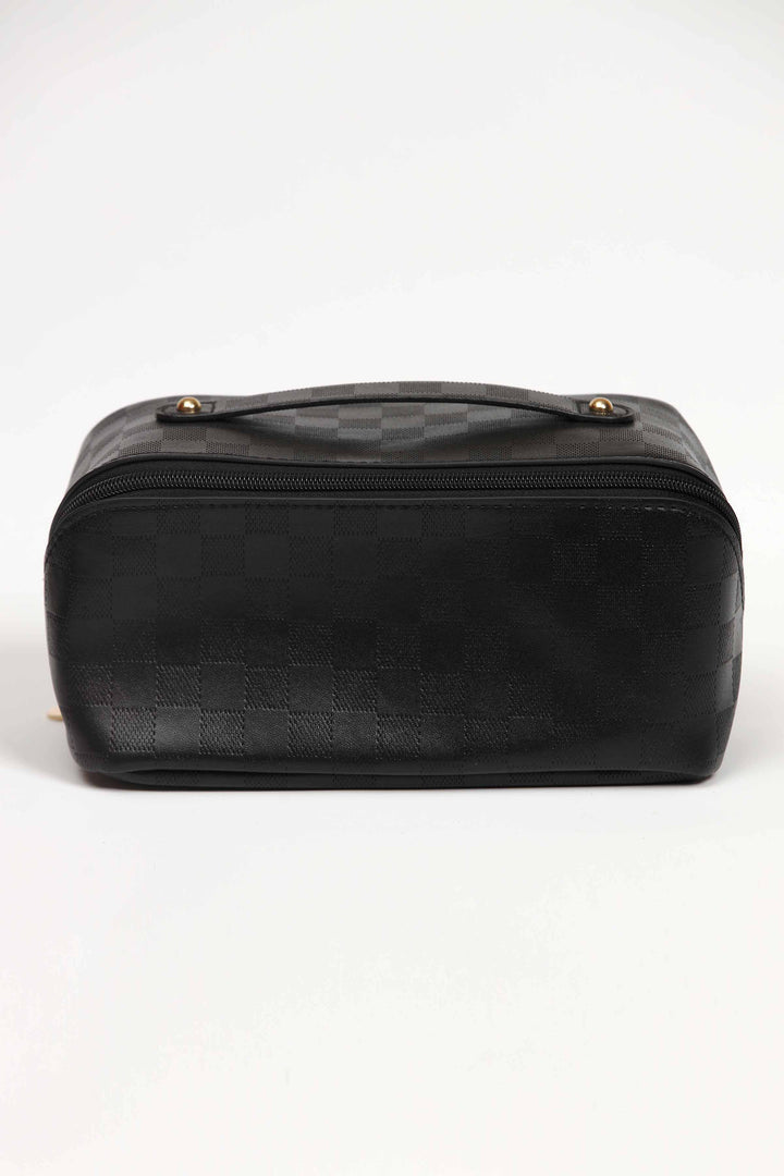 Women Black Vanity Bag