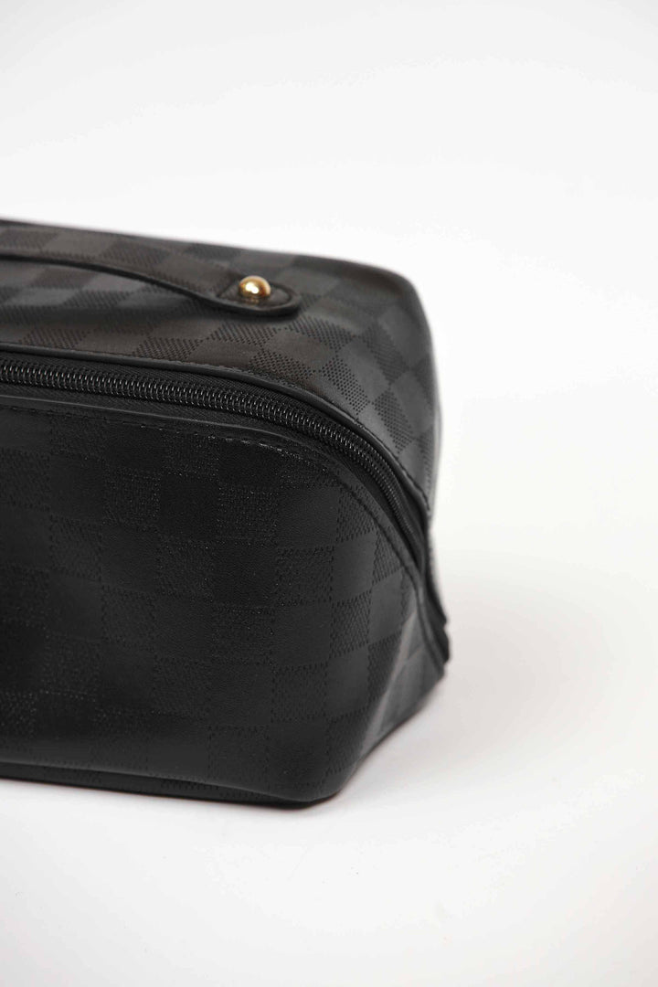 Women Black Vanity Bag