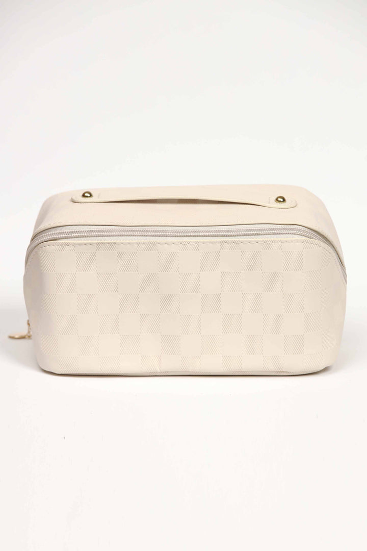 Women White Vanity Bag