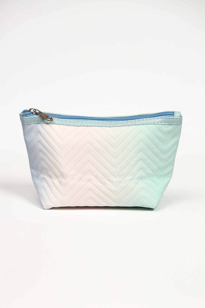 Women Blue Vanity Bag