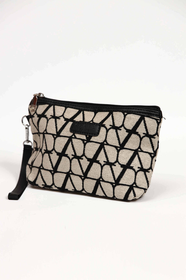 Women Black Vanity Bag