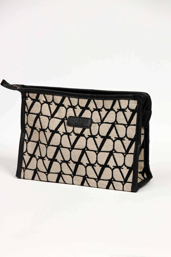 Women Black Vanity Bag