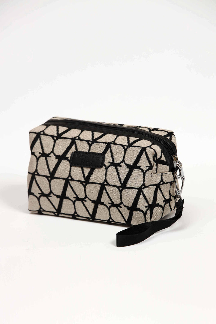 Women Black Vanity Bag