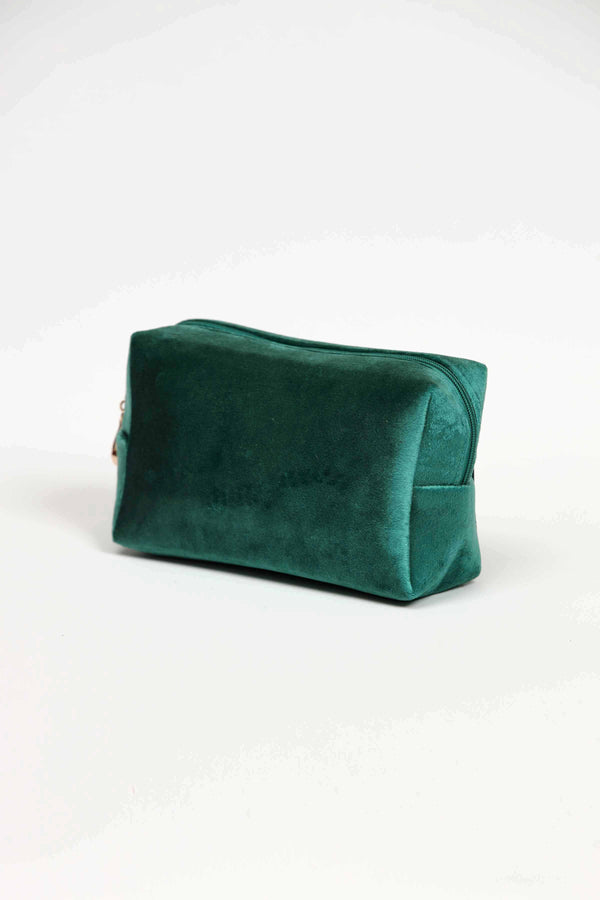 Women Green Vanity Bag